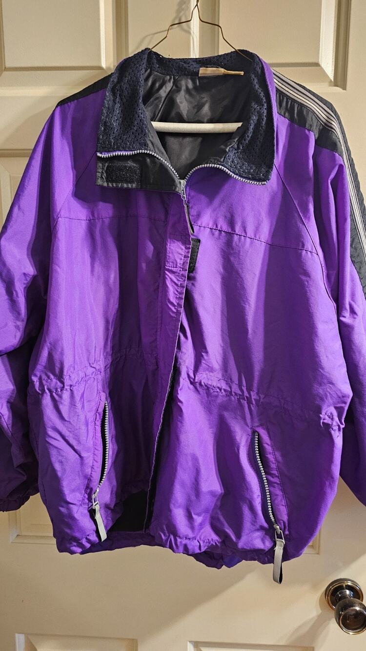 Pro Spirit - Vintage 90s LS Windbreaker Jacket Size Large = Unisex